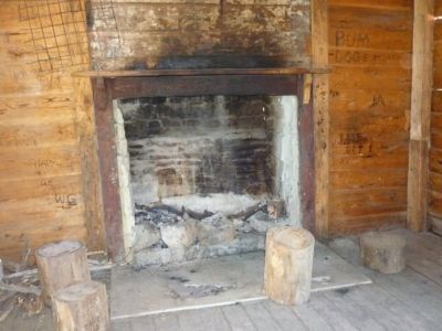 (87) fire place at Coolamine Plains
