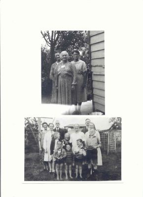1 & Top photo & Lyttelton NZ c1942 - Doris Endicott, Olive Bembrick and Margaret Endicott
