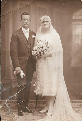 Albert Clive & Louisa Marion Southwell Wedding Day
