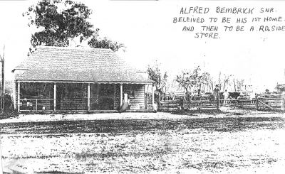 Alfred Bembrick home at Grenfell
