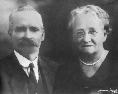 Alfred Bembrick Jnr and Elizabeth Fowler - curtesy Grenfell Museum bw
