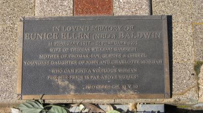 Baldwin, Eunice Ellen (Nell)
