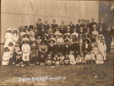Bembrick Family 1912
