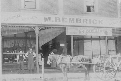 Bembrick Shop - may be Mark and maybe Carcoar
