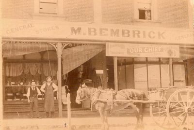 Bembrick Shop original - maybe Mark and maybe Carcoar
