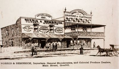 Bembrick Store Grenfell - early photo

