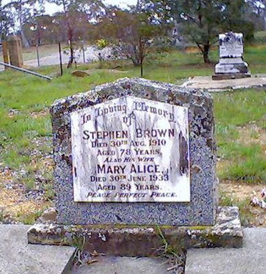 Brown, Stephen and Mary Alice
