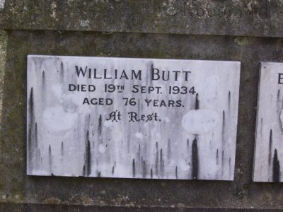 William BUTT
Keywords: BUTT