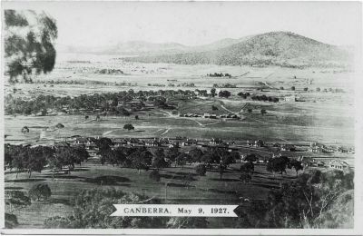 Canberra May 1927 bw
