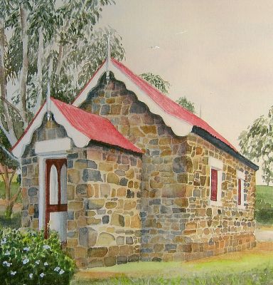 Chapel 2010 - painted by Sue Corney cropped
