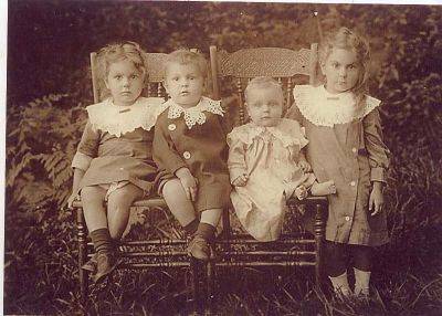 Children of Richard croxton and Gertrude Beatrice george elvin and ethel
