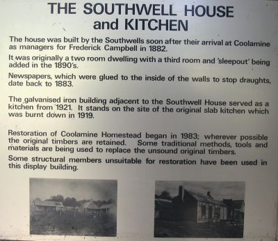 Coolamine House Information Sign
