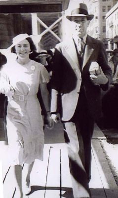 Dorothy (nee Farmer) and Herbert (Bert) Southwell about 1938
