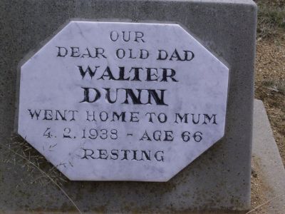 Walter DUNN
Keywords: DUNN