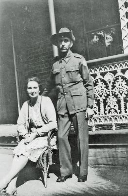 Elizabeth and William Shelton Southwells children - Doreen and Ron Southwell c 1943
