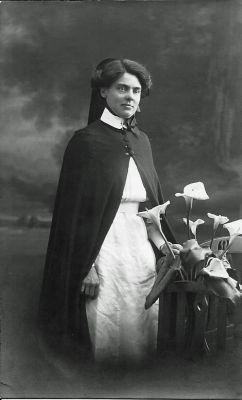 Elsie Mildred Kilby (nee Southwell - daughter of James) BW
