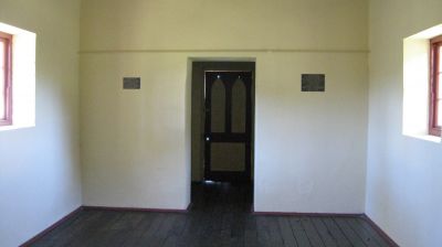 Entrance wall AFTER renovation
