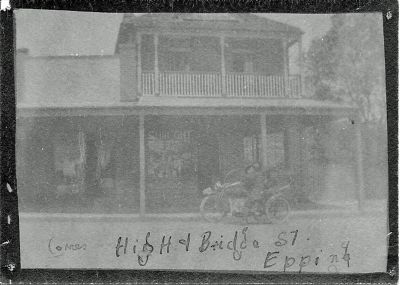 Epping - High and Bridge Street - William's shop - (son of William) maybe
