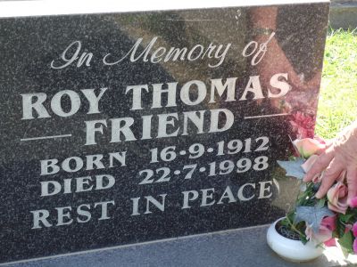 Roy Thomas FRIEND
Keywords: FRIEND