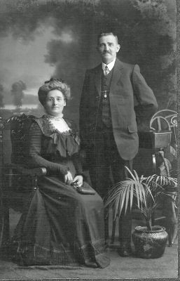 George Alfred and Helen Killick (nee Bembrick) BW
