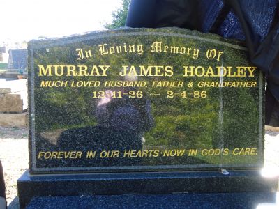 Hoadley, Murray James
