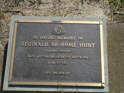 Hunt, Reginald de-Rome
