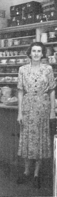 Ida Whiteman in the Camden Newsagency 1952 - cropped
