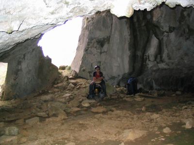 Inside Cooleman Cave
