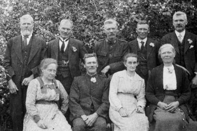 Jabez (Alf's Father), Amos, David, Joseph and William & Florence (Alf's mother), John and Lydia, Eliza Southwell 
