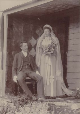 James Kilby and Beatrice Southwell at their home The Falls near Parkwood
