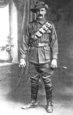 James Southwell in Light Horse Brigade uniform
