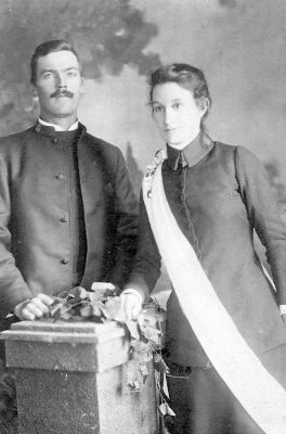 John and Lydia Southwell wedding photo - 1900
