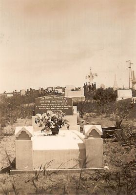 Joseph Southwell's grave at Harden
