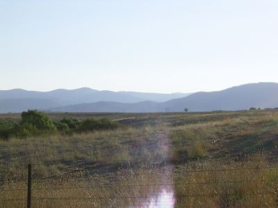 Looking west from Parkwood Chapel
