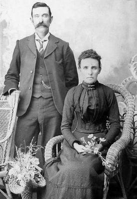 Mark and Elizabeth Southwell 1885bw cropped
