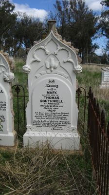 Mary Southwell grave
