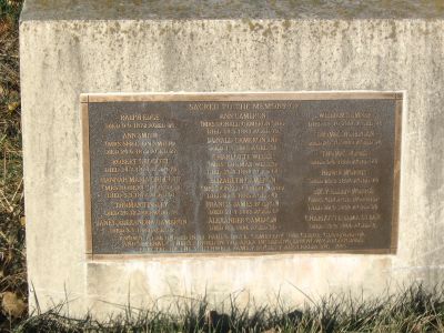 Memorial at Evatt
