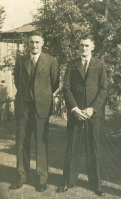 Ray and Bill Mitchell circa 1934
