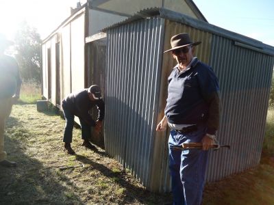 Removing the shed (2) - Wes and Ralph
