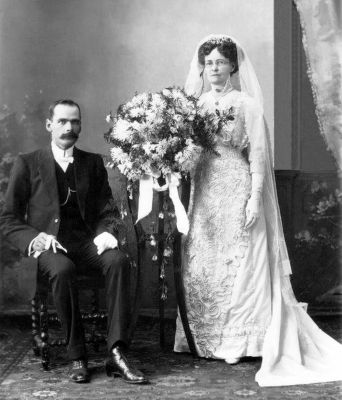 Samuel Starr & Elizabeth Sharpe, wedding
