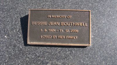 Southwell, Bessie Jean
