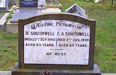 SOUTHWELL, David 1869-1952
