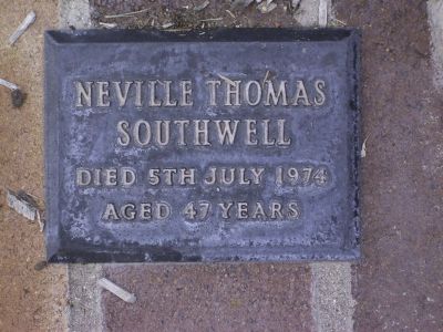 Southwell, Neville Thomas
