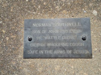 SOUTHWELL, Norman Victor (plaque)
