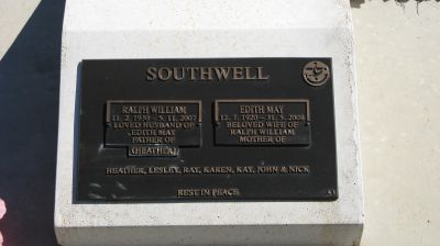 Southwell, Ralph and Edith
