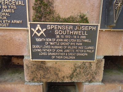 Southwell, Spenser Joseph
