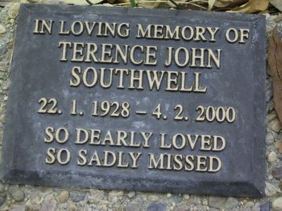 Southwell, Terence John
