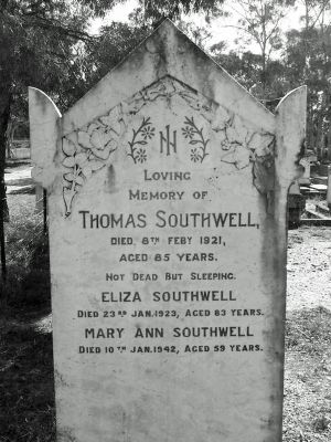 Southwell, Thomas and Eliza - and Mary Ann BW
