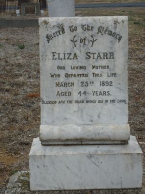Starr, Eliza (nee Southwell)
