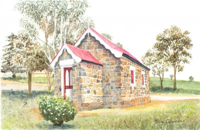 Sue Corney's chapel painting - preferred by ue - better colours
